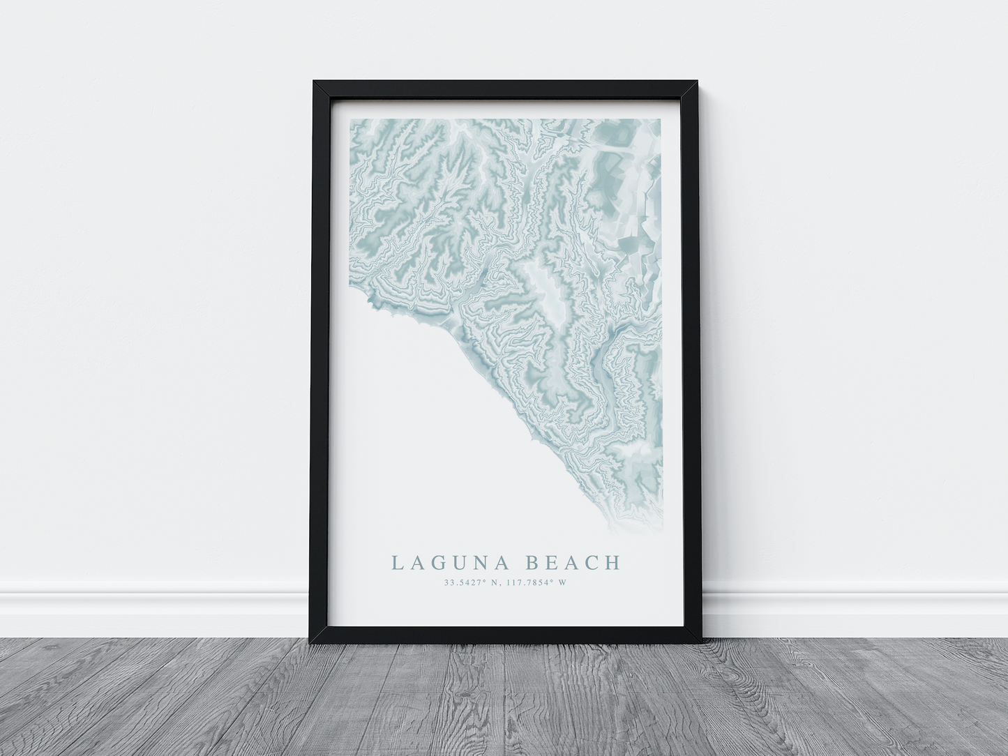 Laguna Beach Map Print