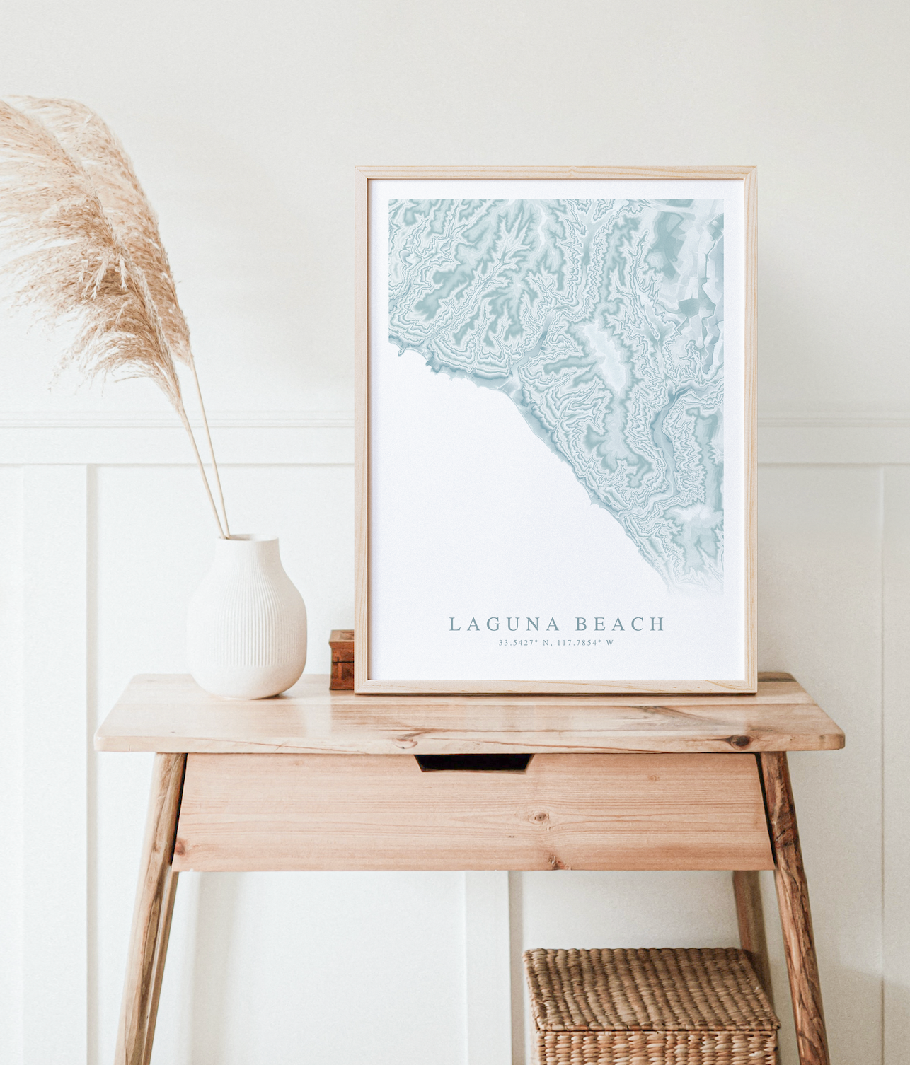 Laguna Beach Map Print