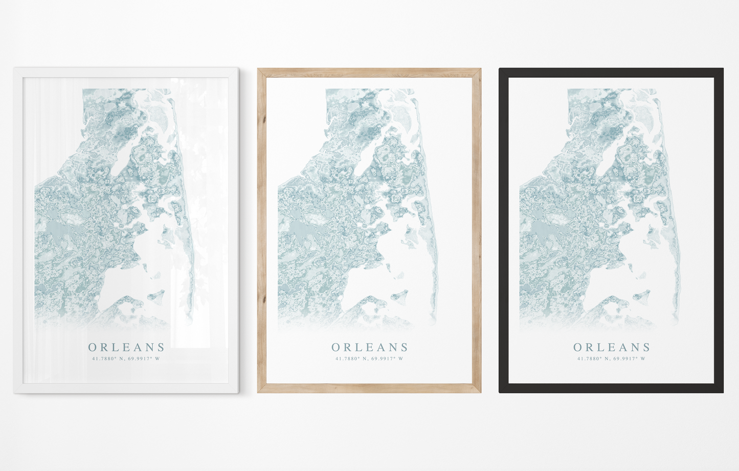 Orleans Map Print