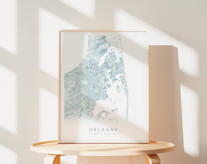 Orleans Map Print