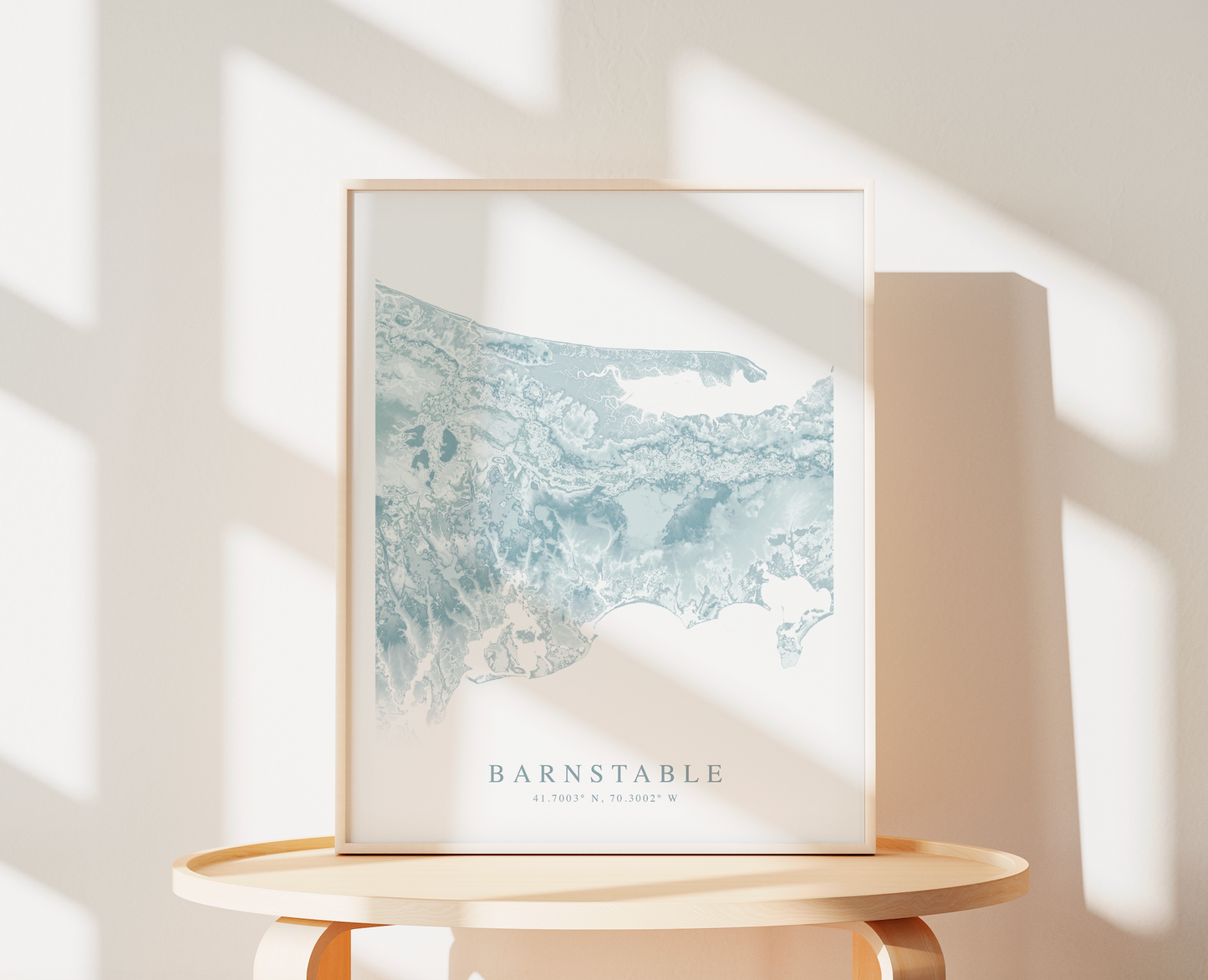 Barnstable Map Print