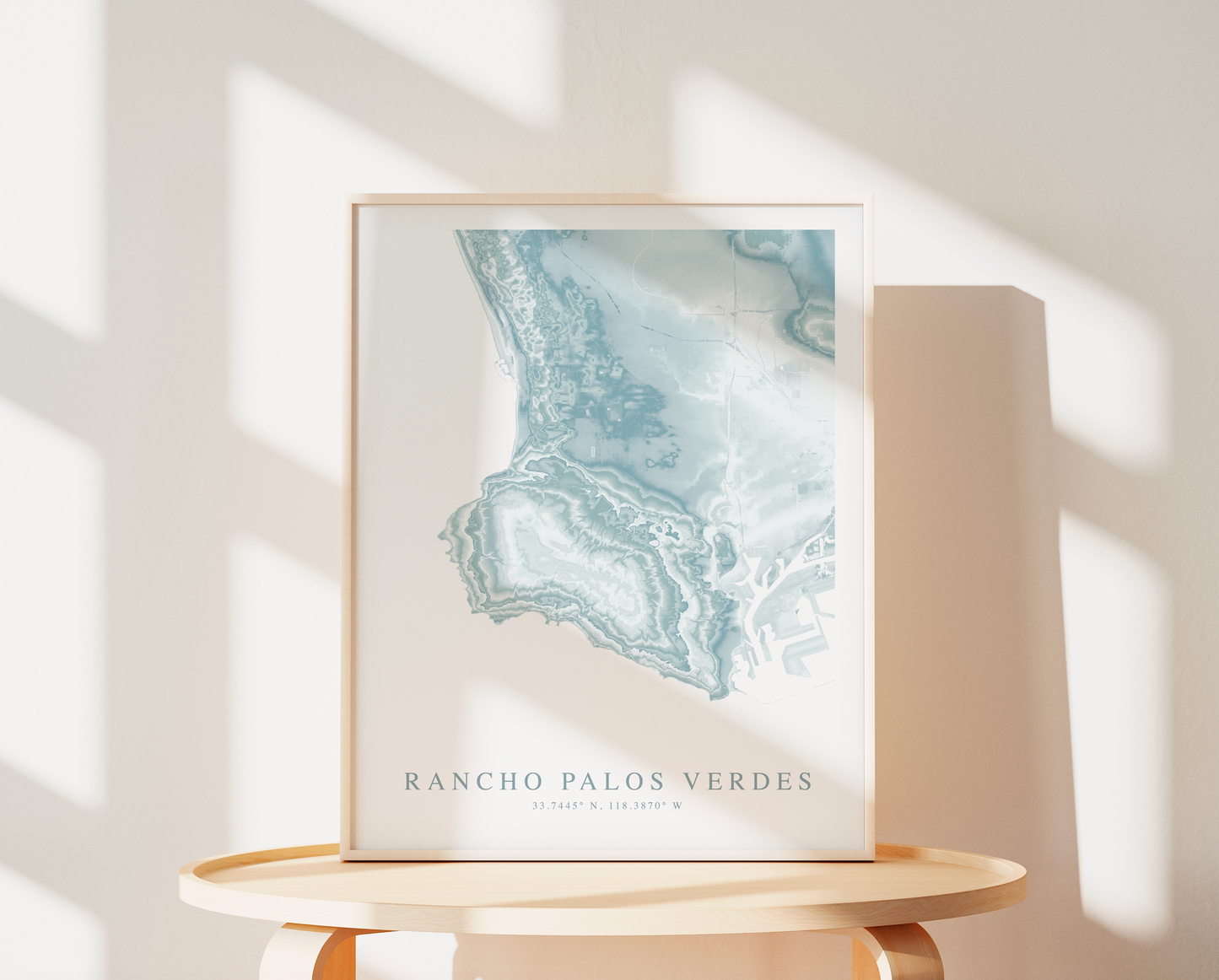 Rancho Palos Verdes Map Print