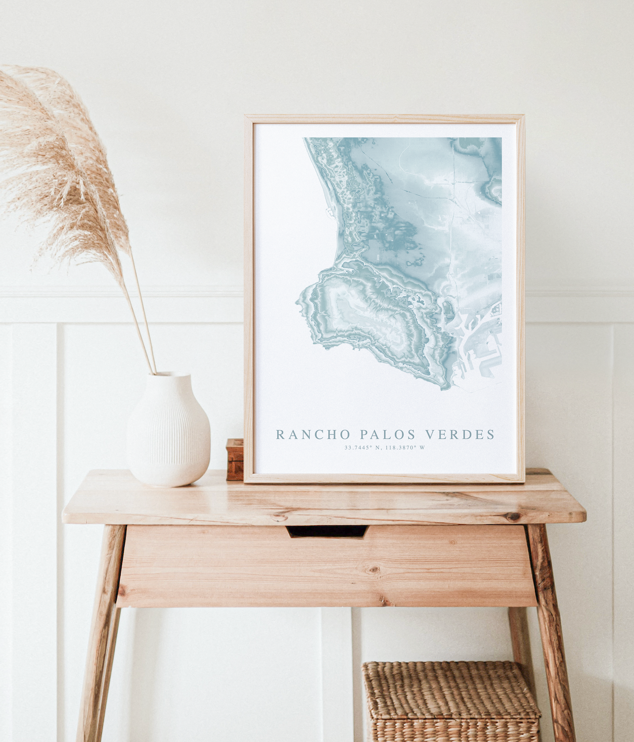 Rancho Palos Verdes Map Print