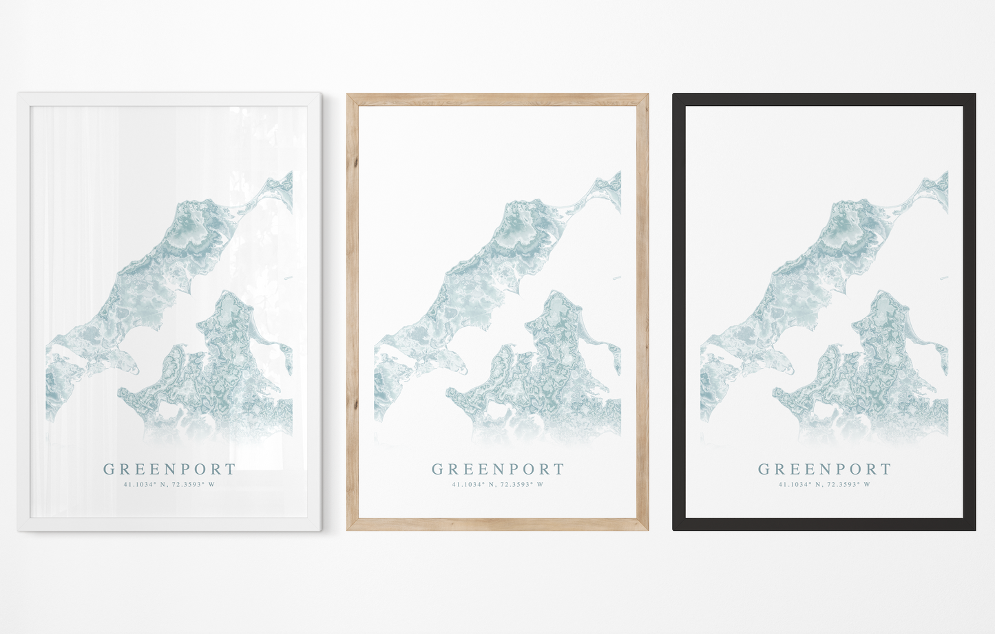 Greenport Map Print