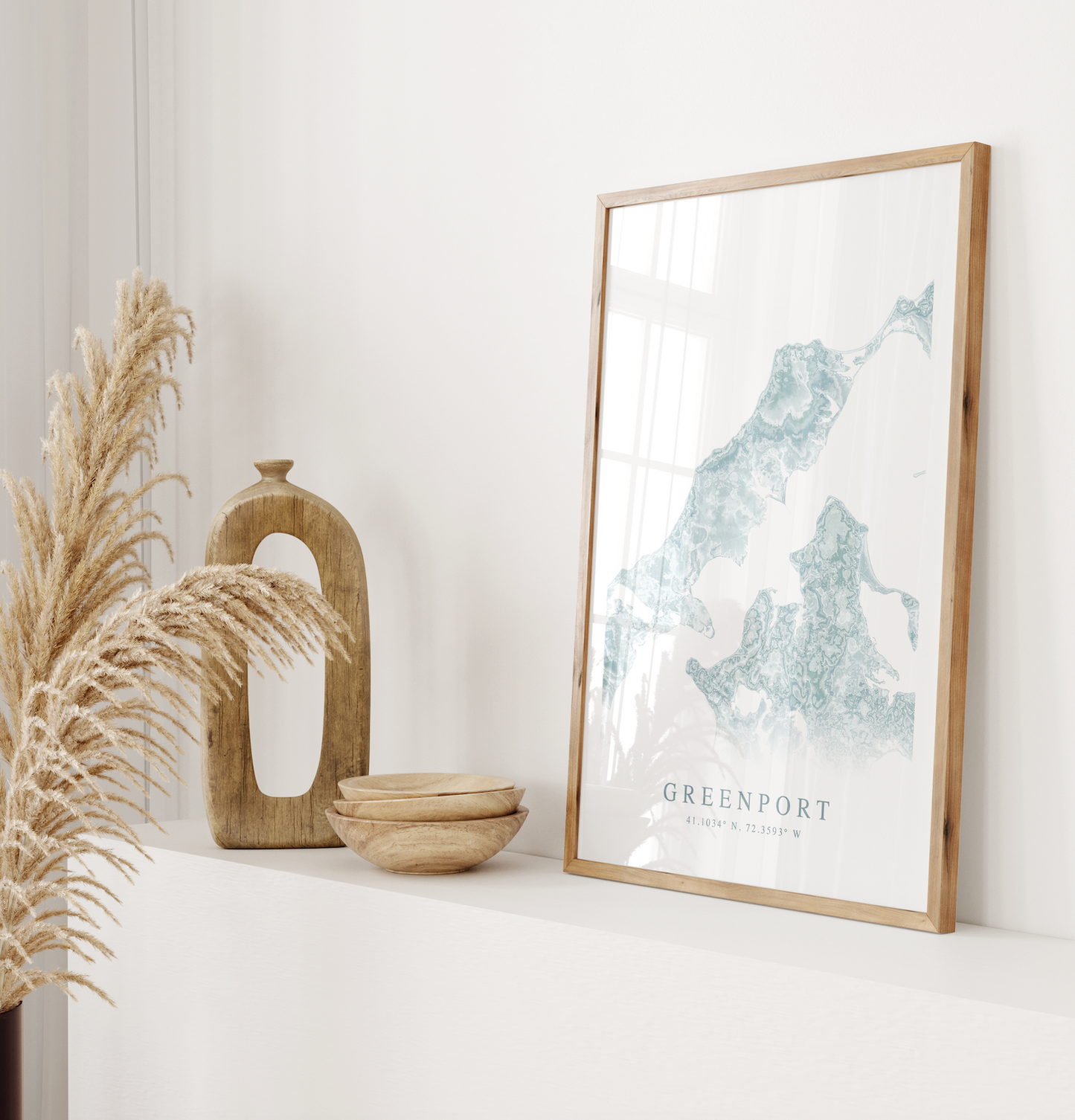 Greenport Map Print