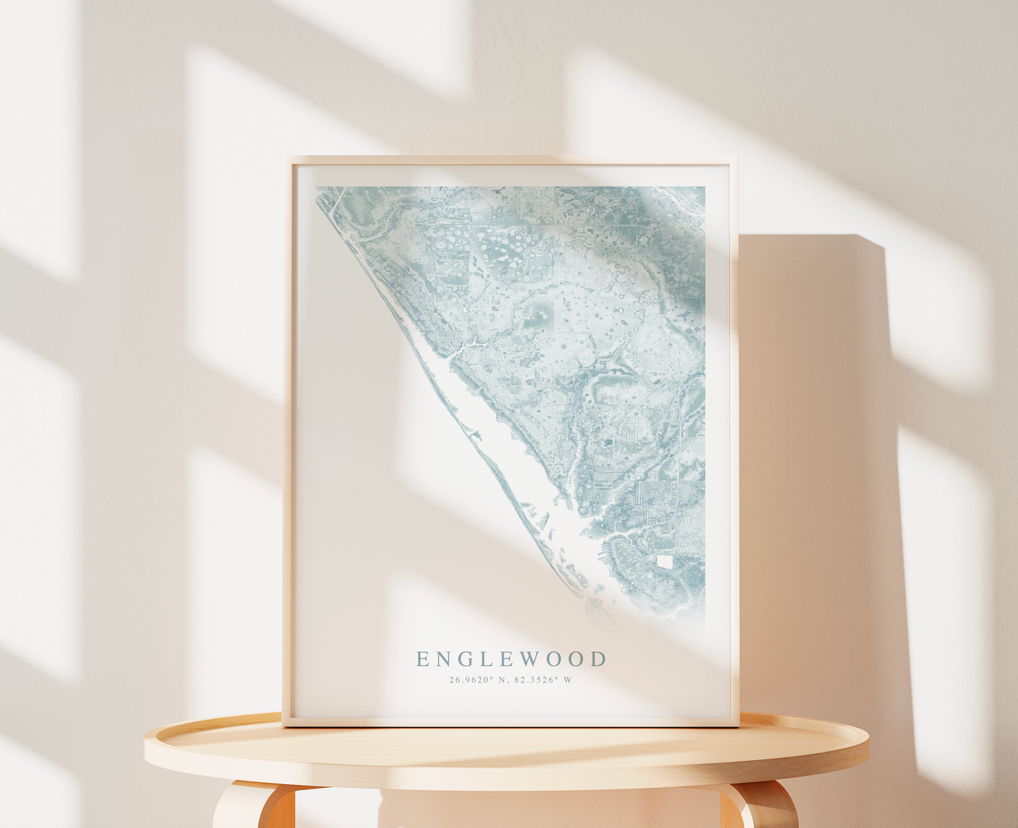 Englewood Map Print