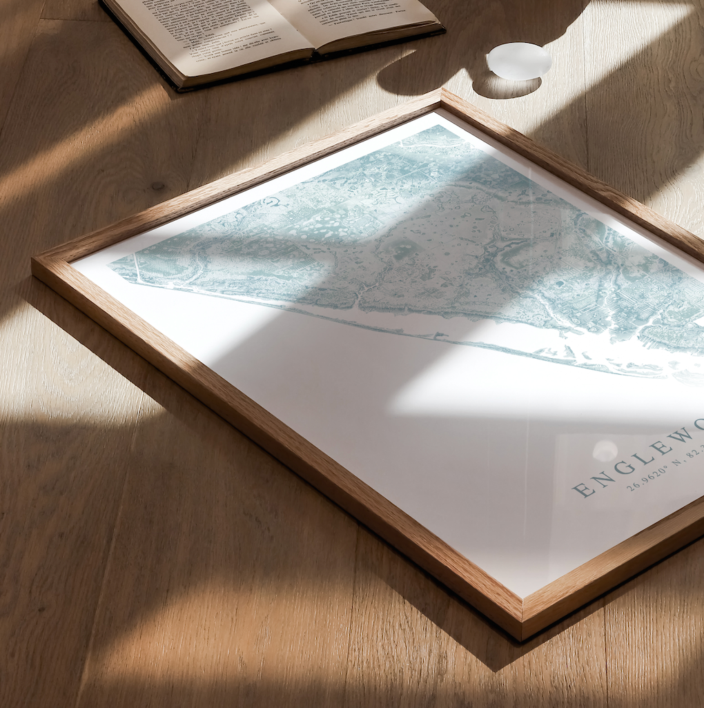 Englewood Map Print