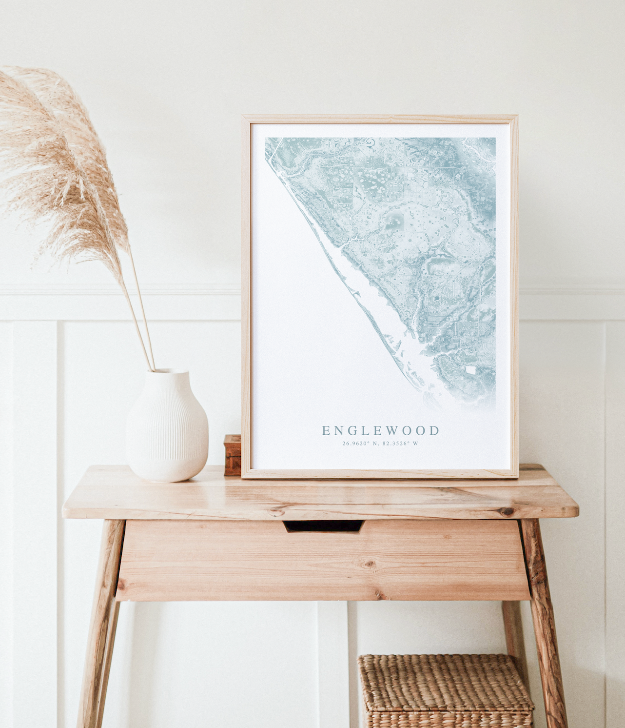 Englewood Map Print