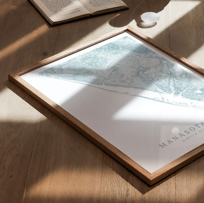 Manasota Key Map Print