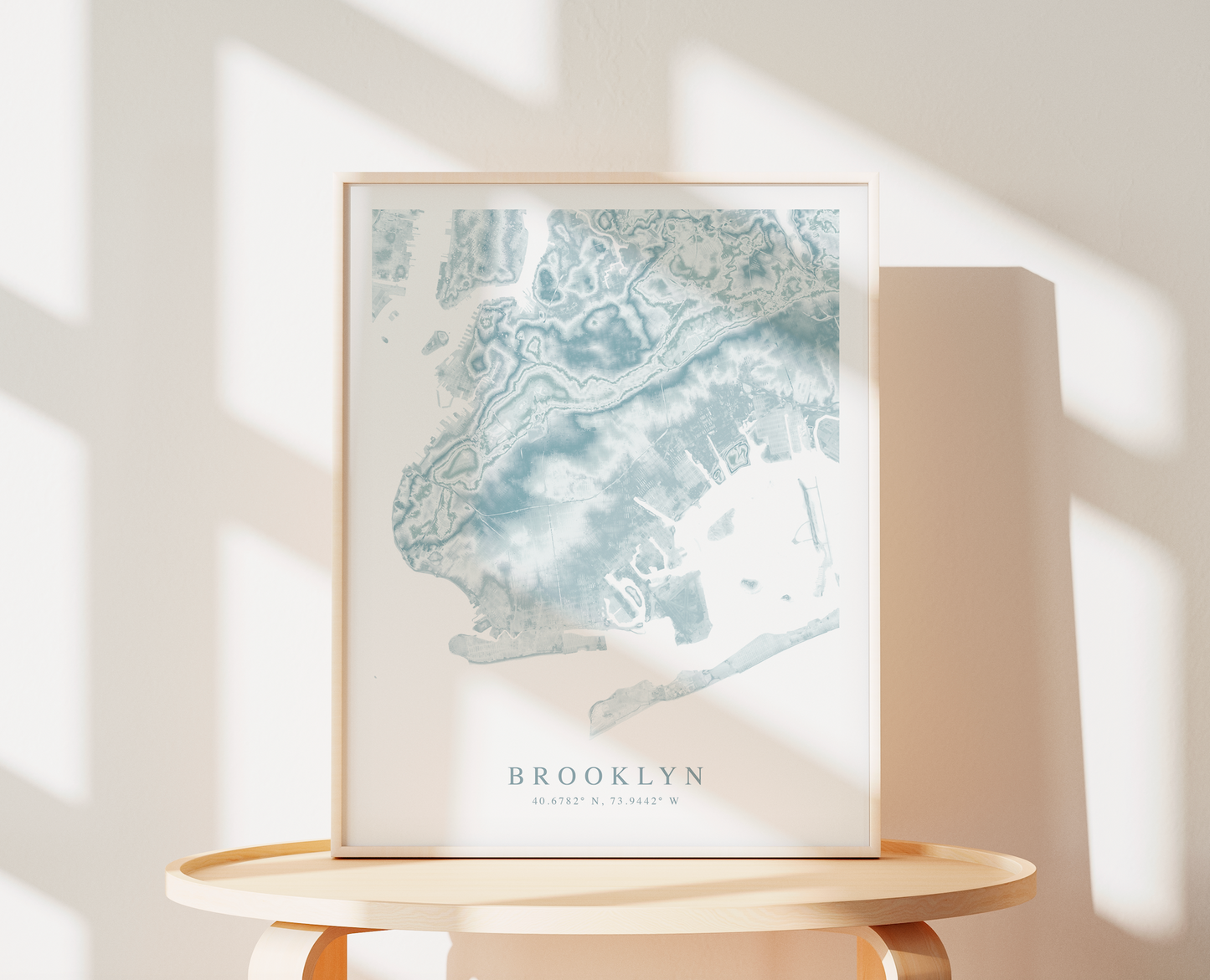 Brooklyn Map Print