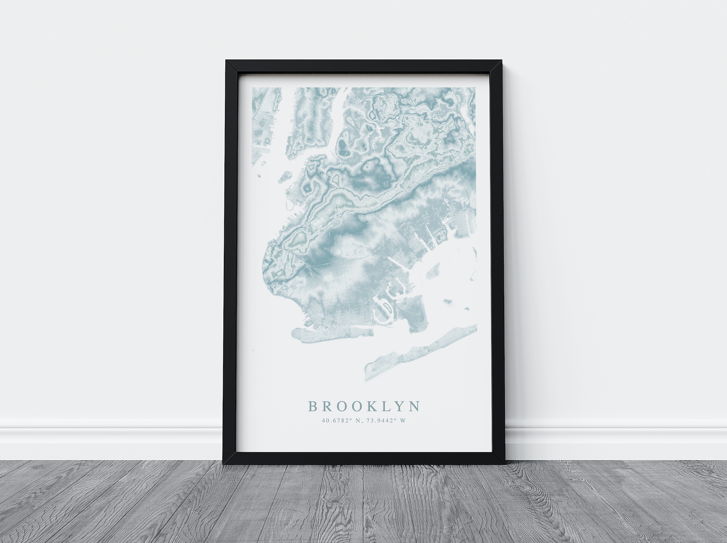 Brooklyn Map Print