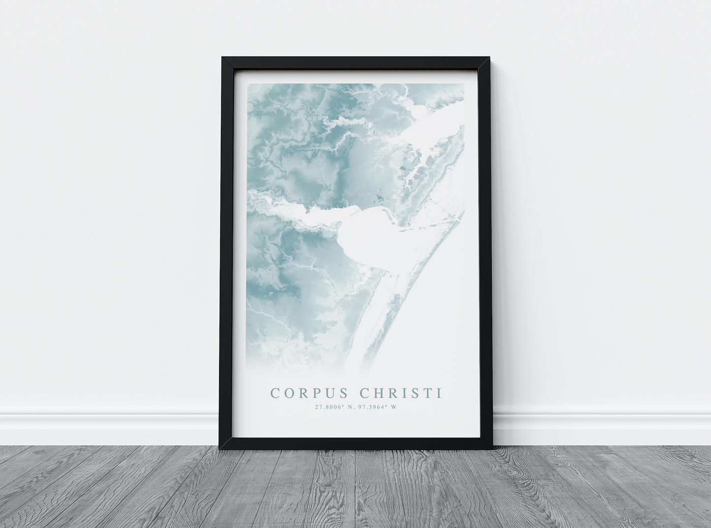 Corpus Christi Map Print