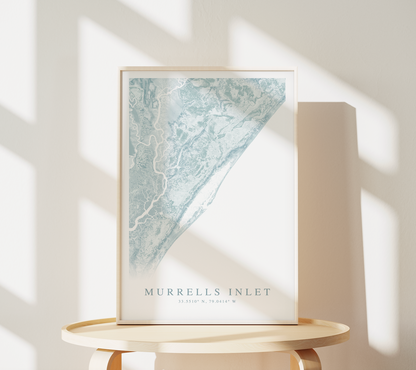 Murrells Inlet Map Print