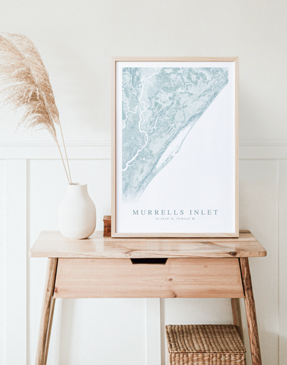 Murrells Inlet Map Print