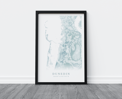 Dunedin Map Print