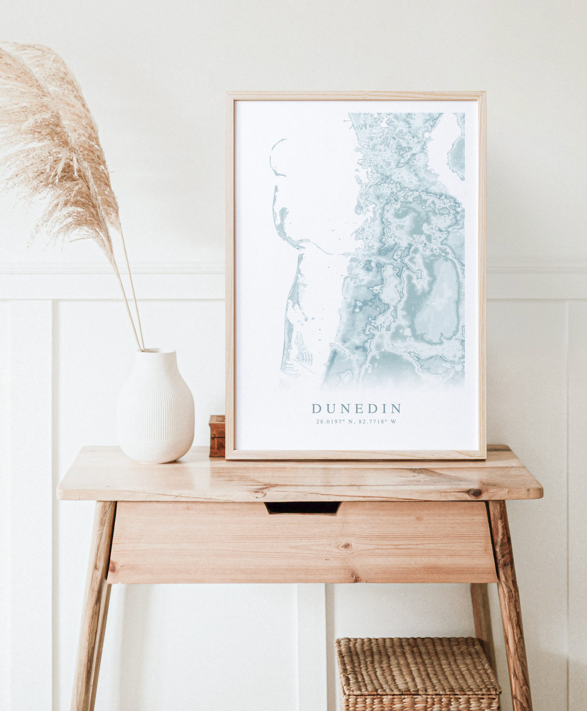 Dunedin Map Print