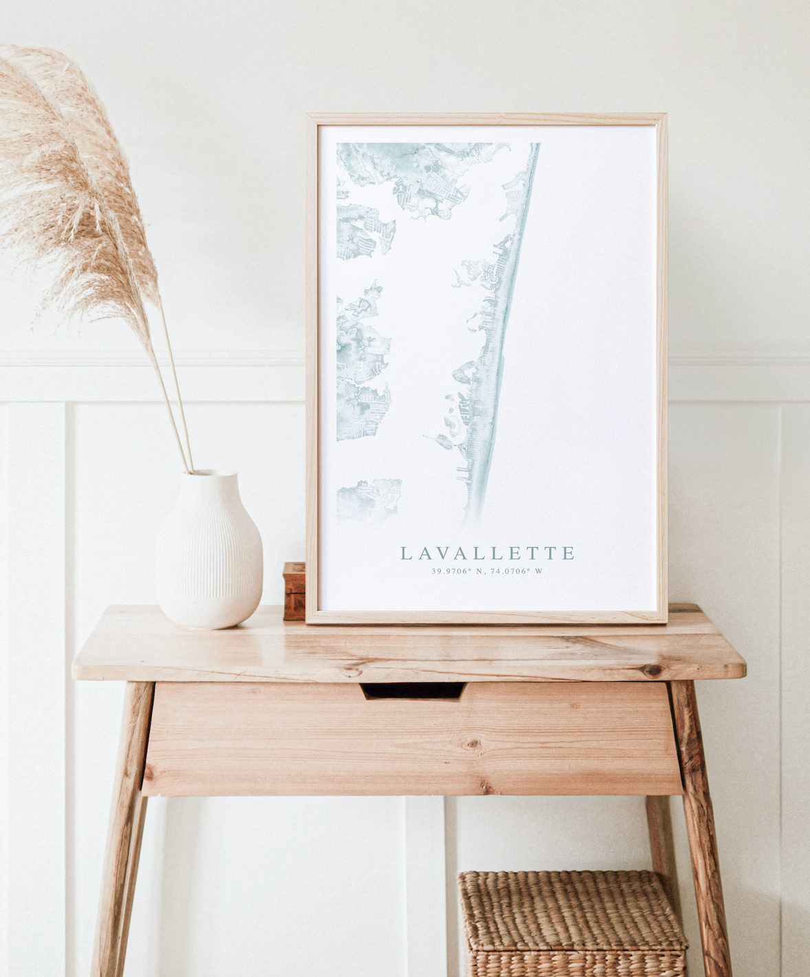 Lavallette Map Print