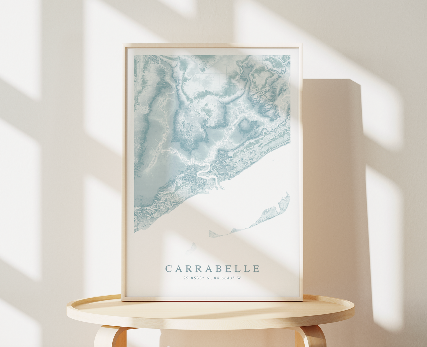 Carrabelle Map Print