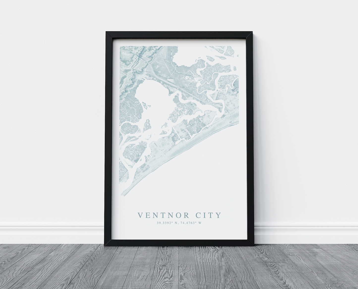 Ventnor City Map Print