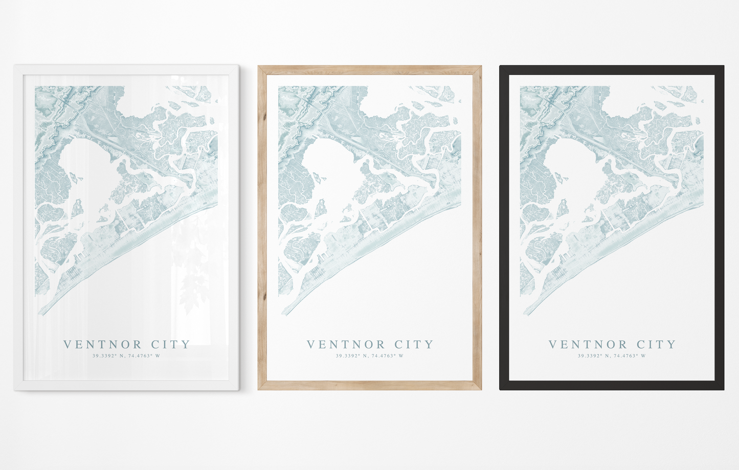 Ventnor City Map Print