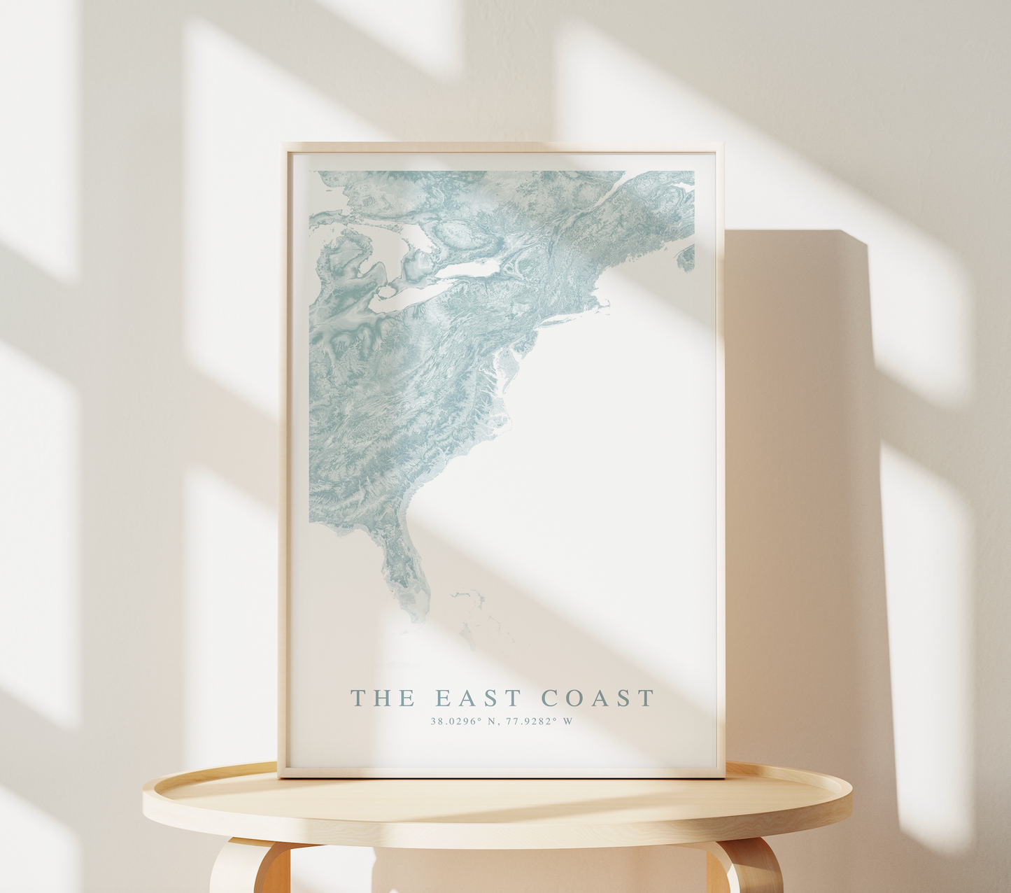 East Coast (USA) Map Print