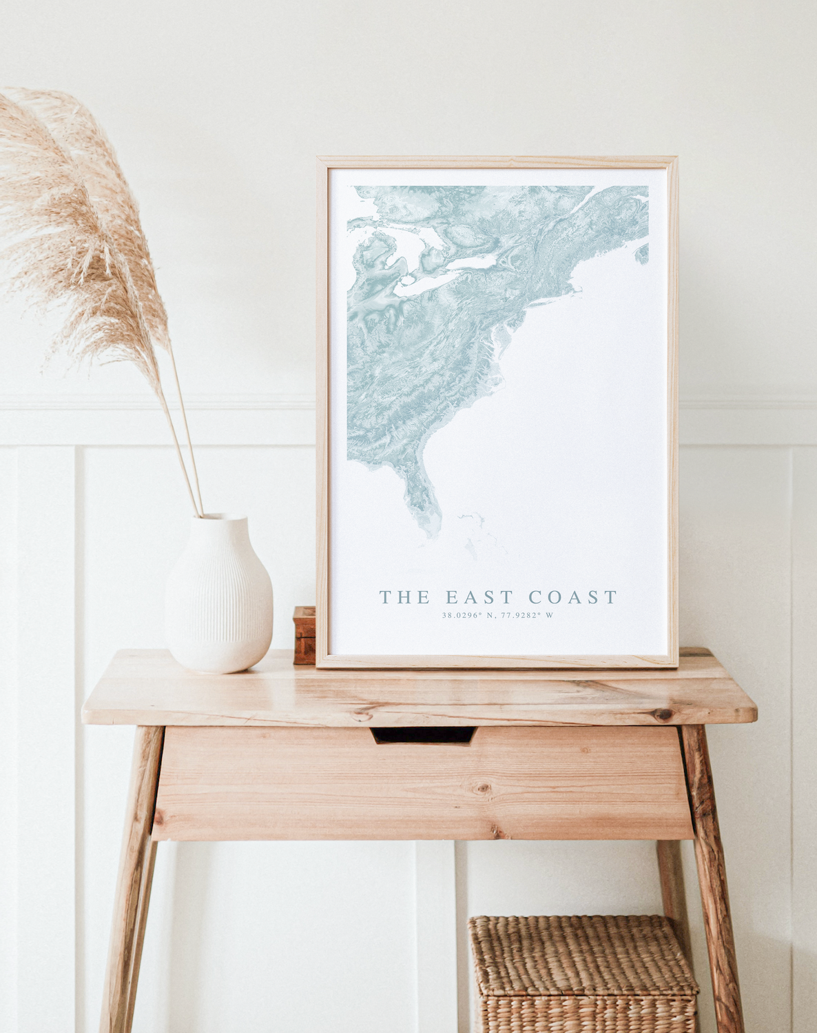 East Coast (USA) Map Print