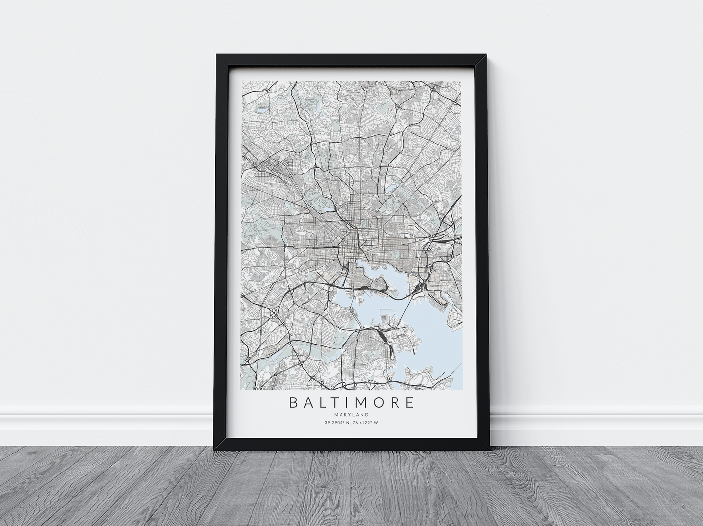 Baltimore Map Print