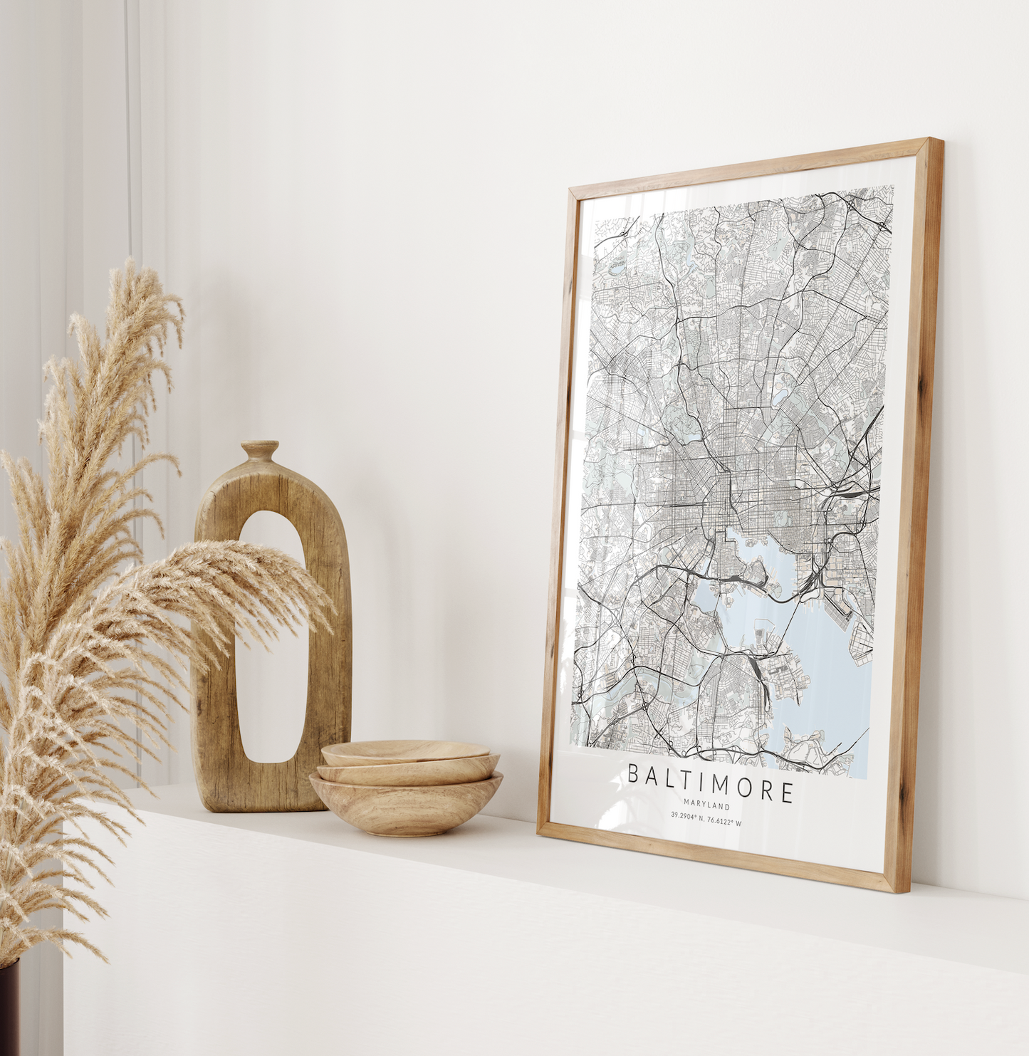 Baltimore Map Print