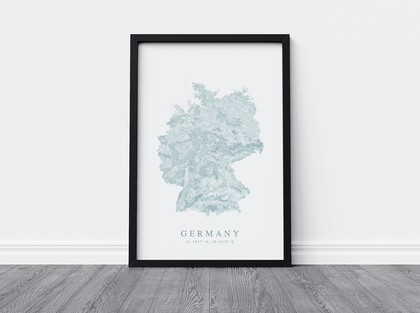 Germany Map Print