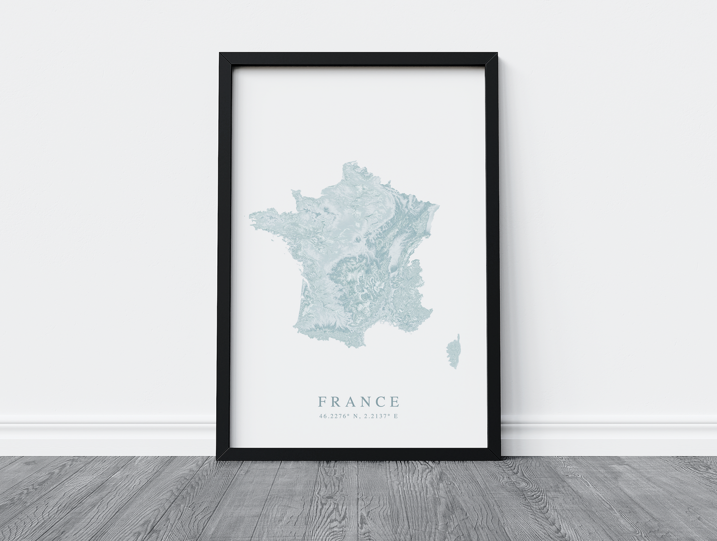 France Map Print