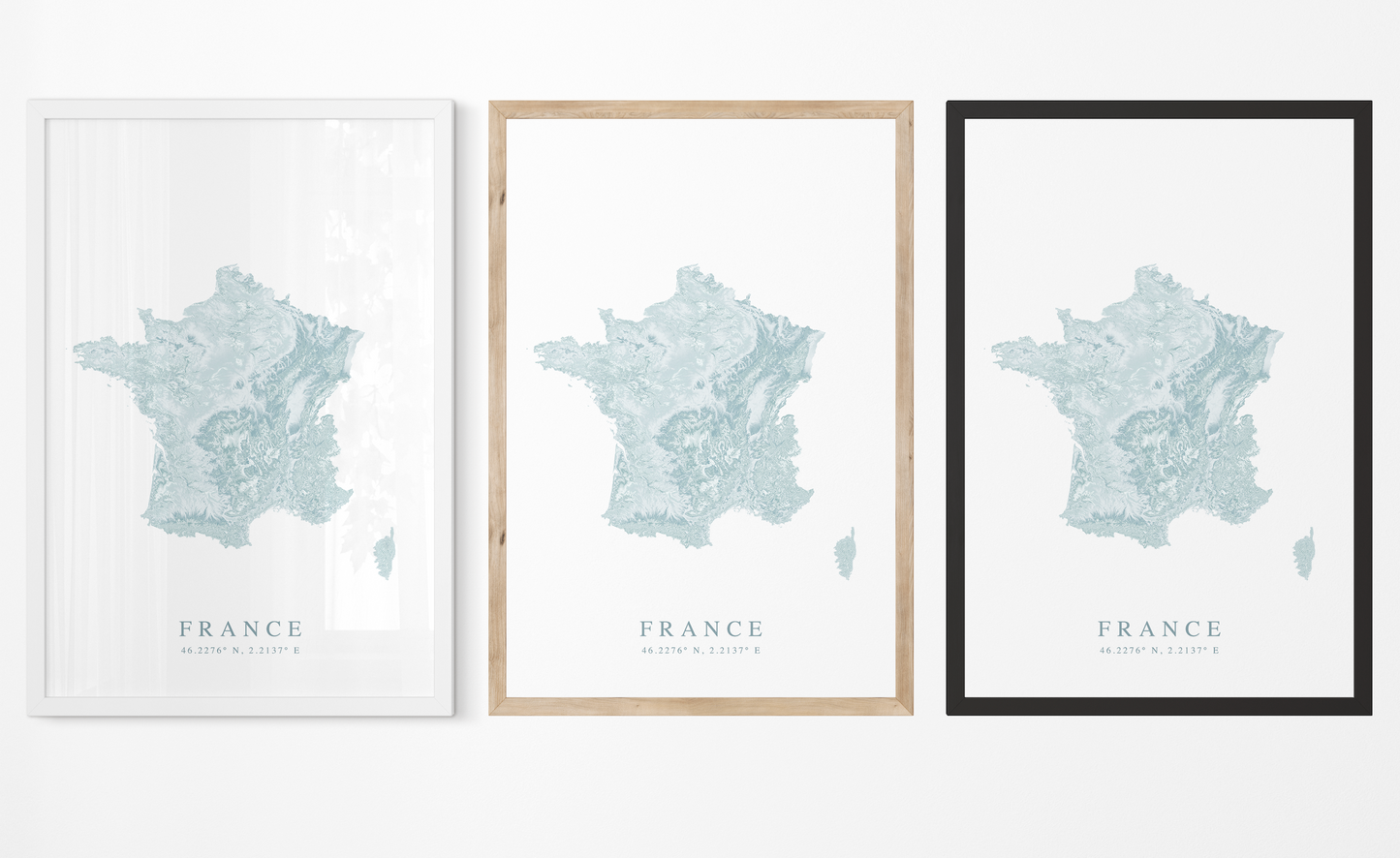 France Map Print