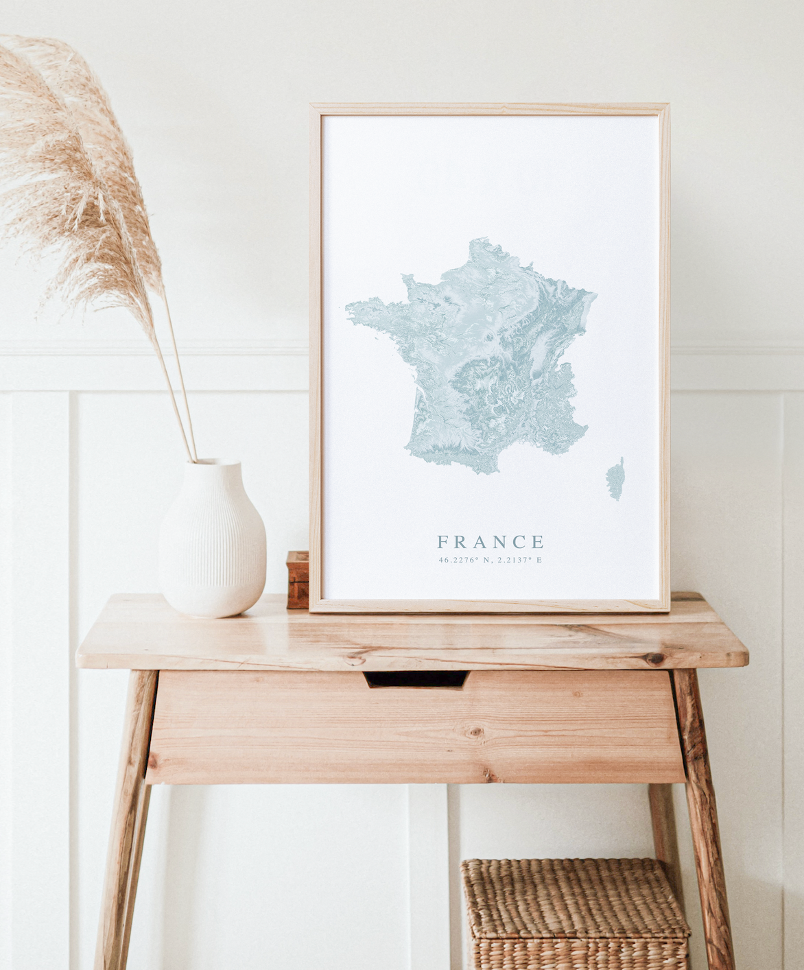 France Map Print