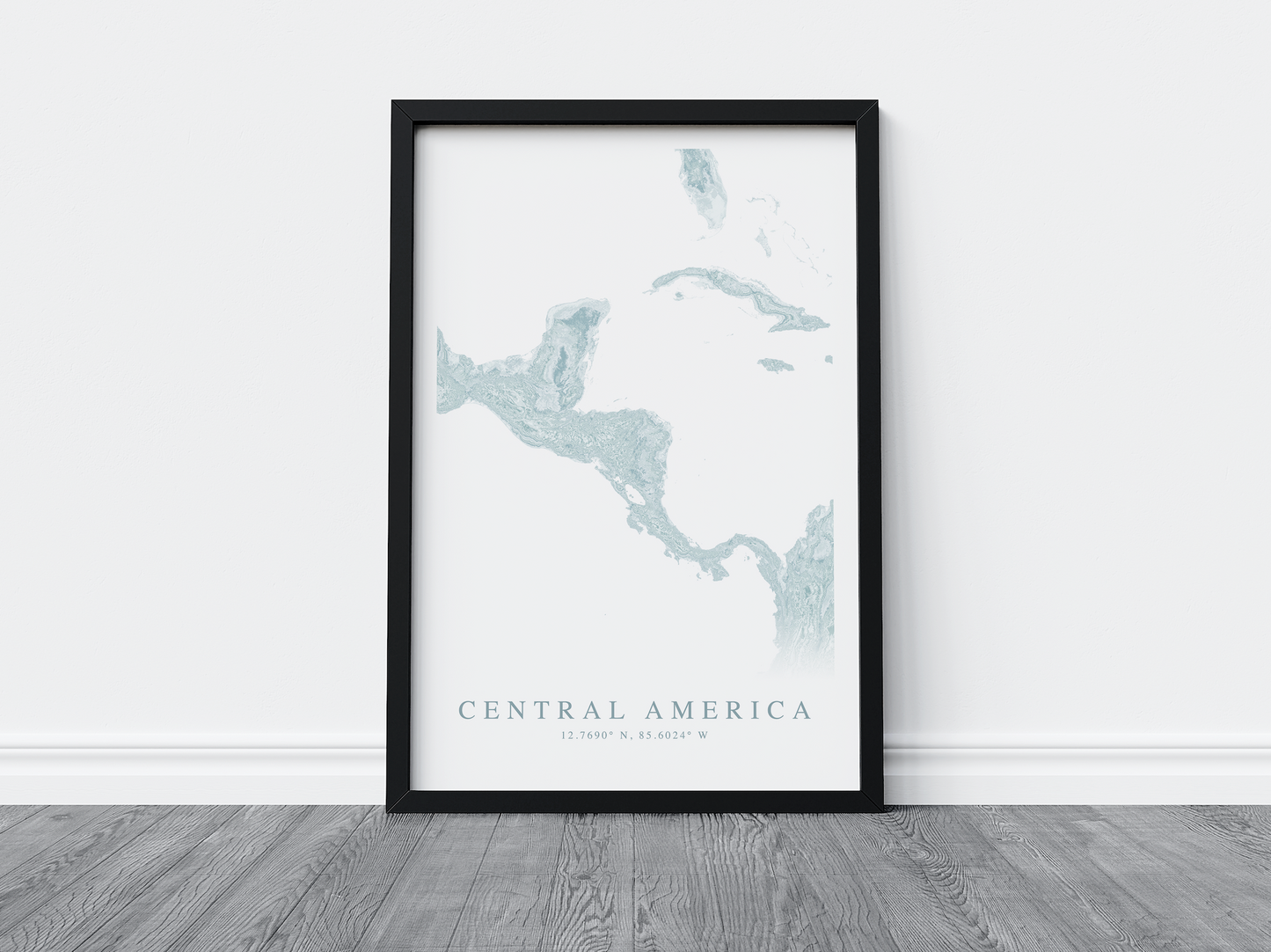 Central America Map Print