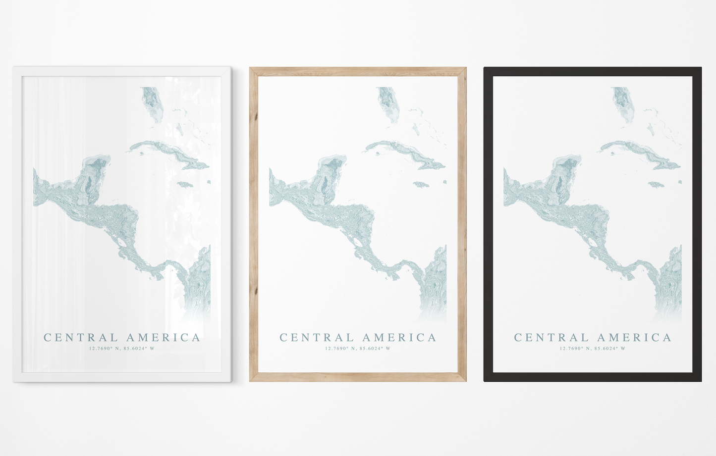 Central America Map Print