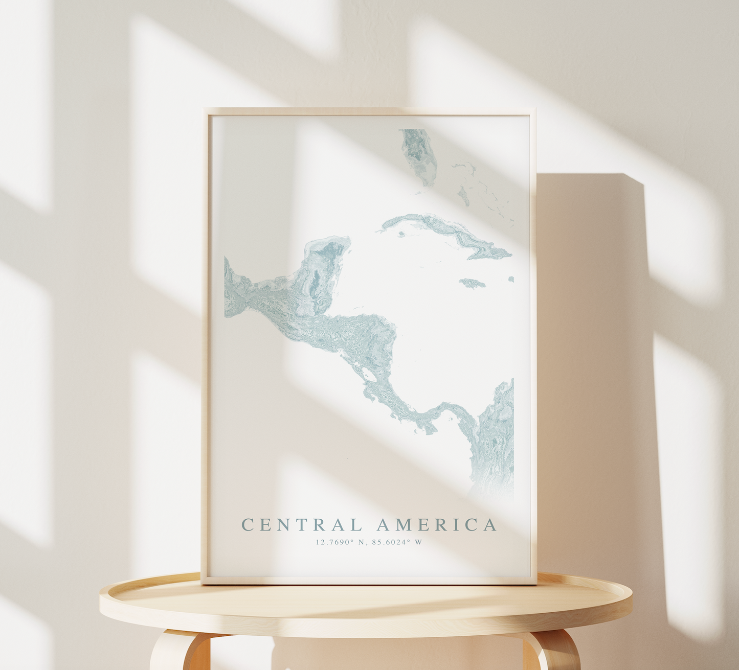 Central America Map Print