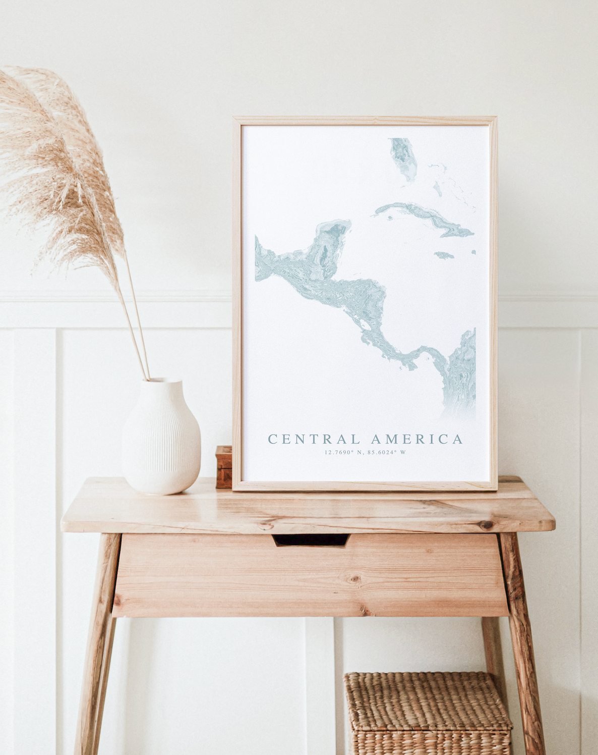 Central America Map Print