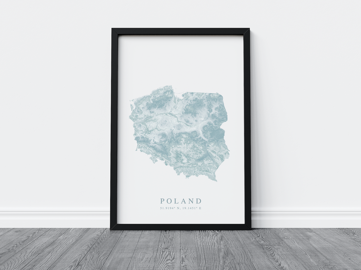 Poland Map Print