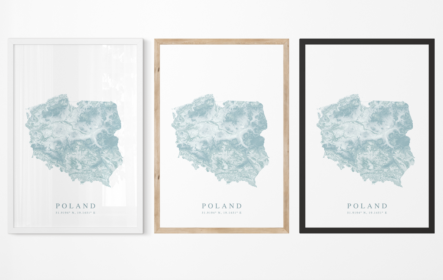 Poland Map Print