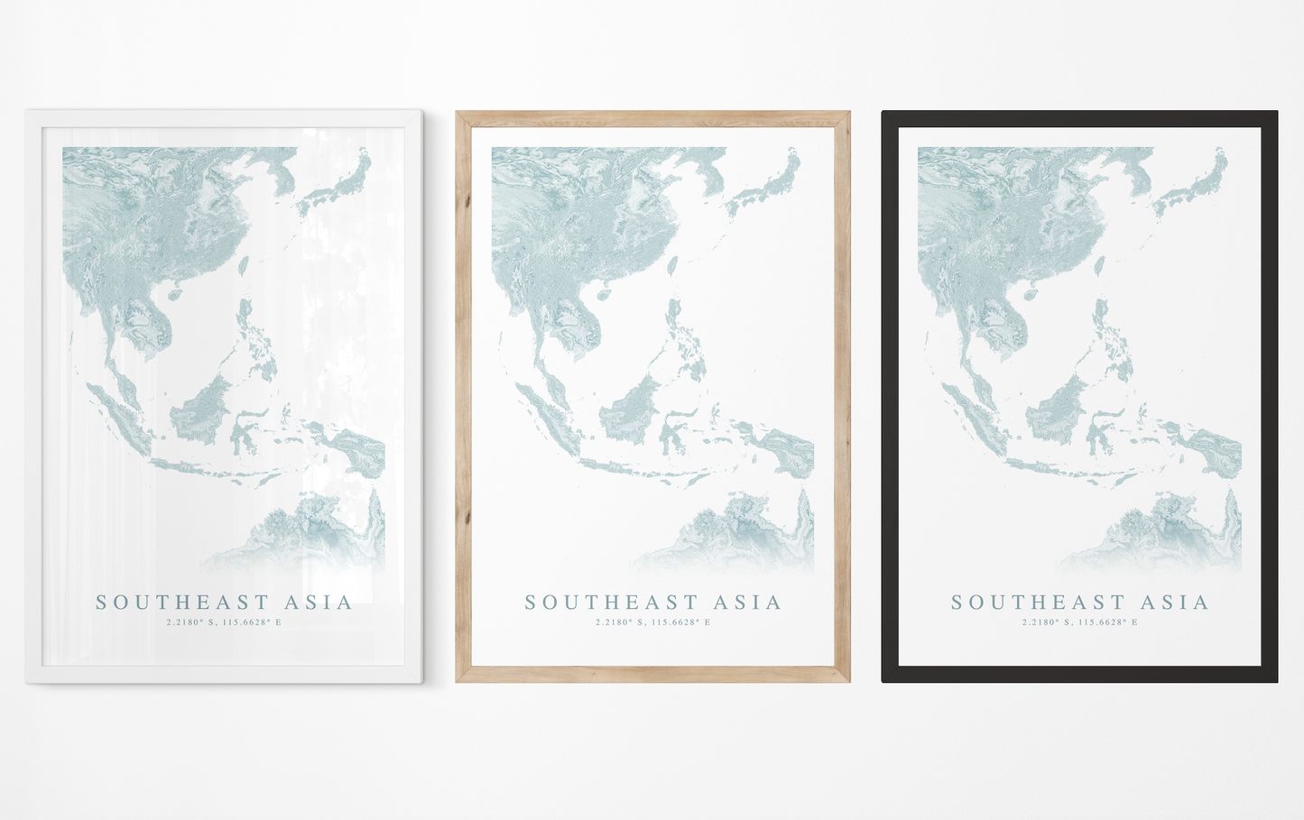 Southeast Asia Map Print