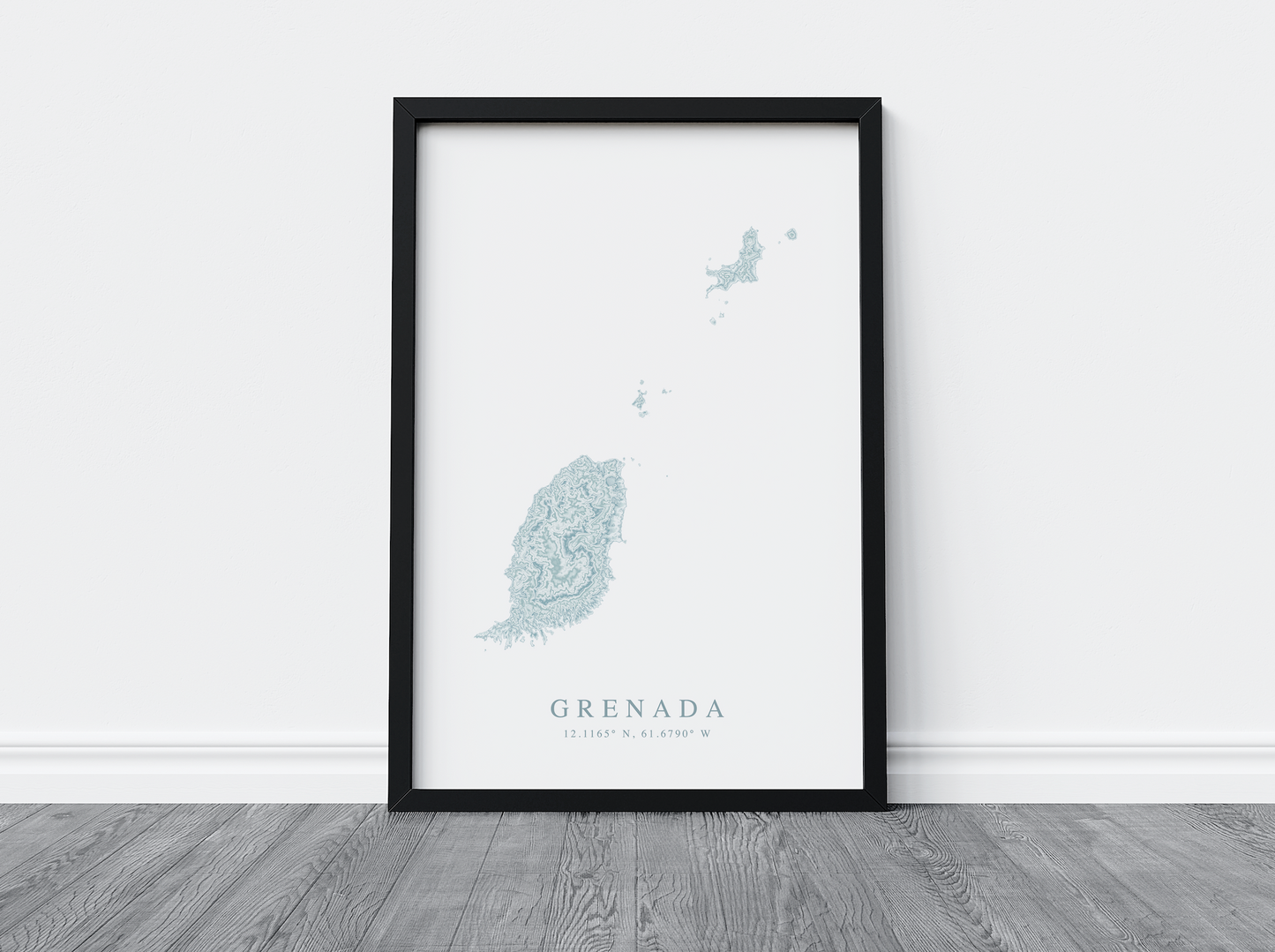 Grenada Map Print