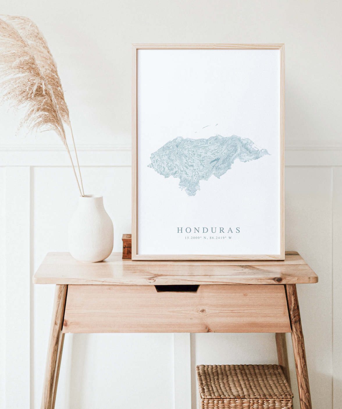 Honduras Map Print