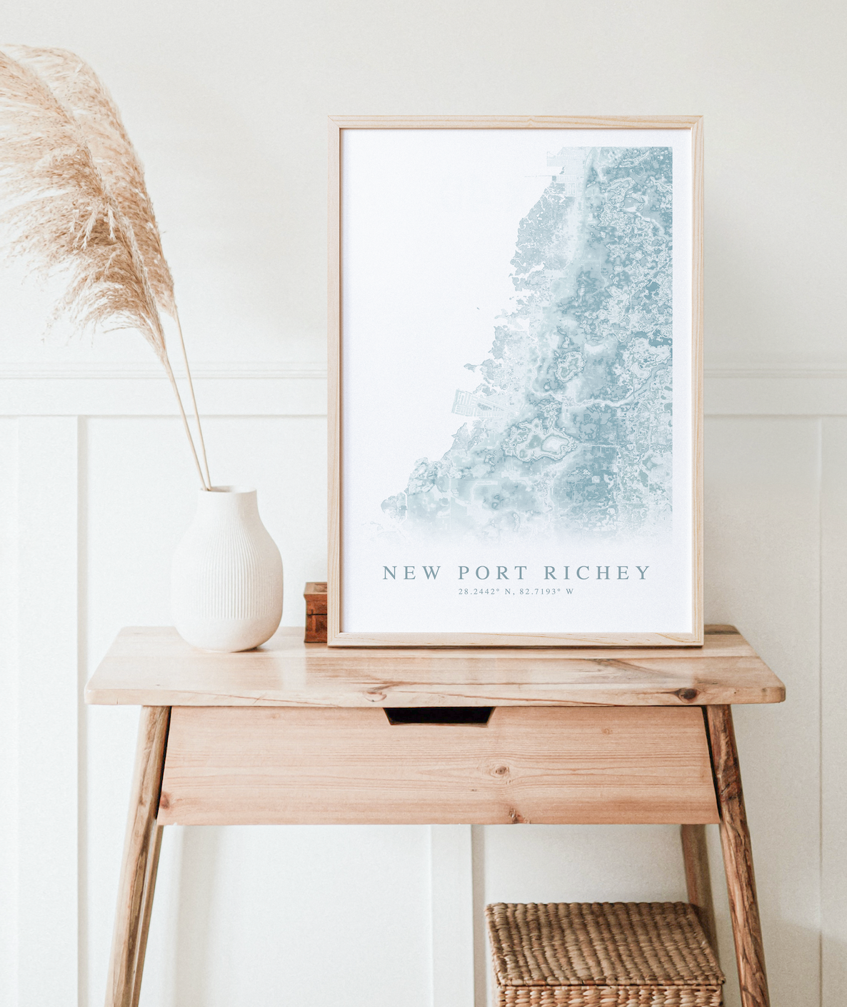 New Port Richey Map Print