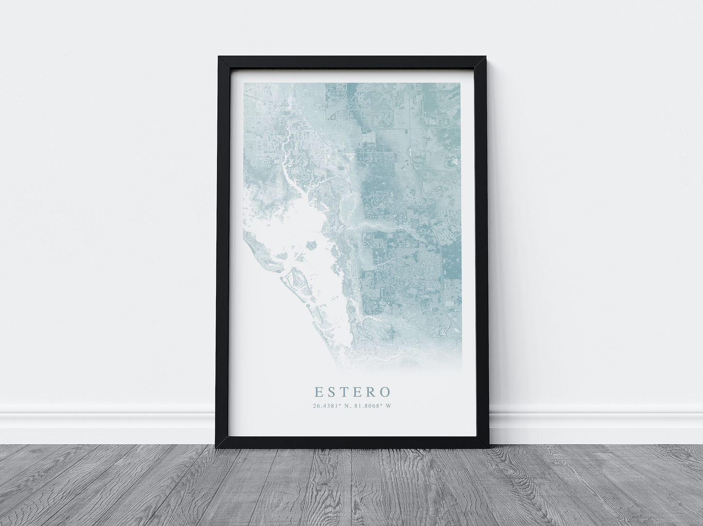 Estero Map Print