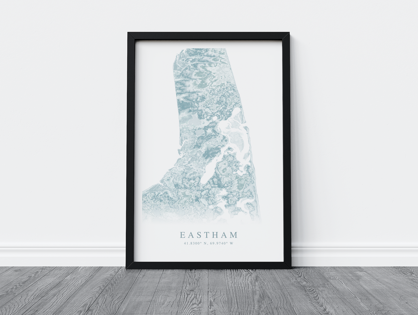 Eastham Map Print