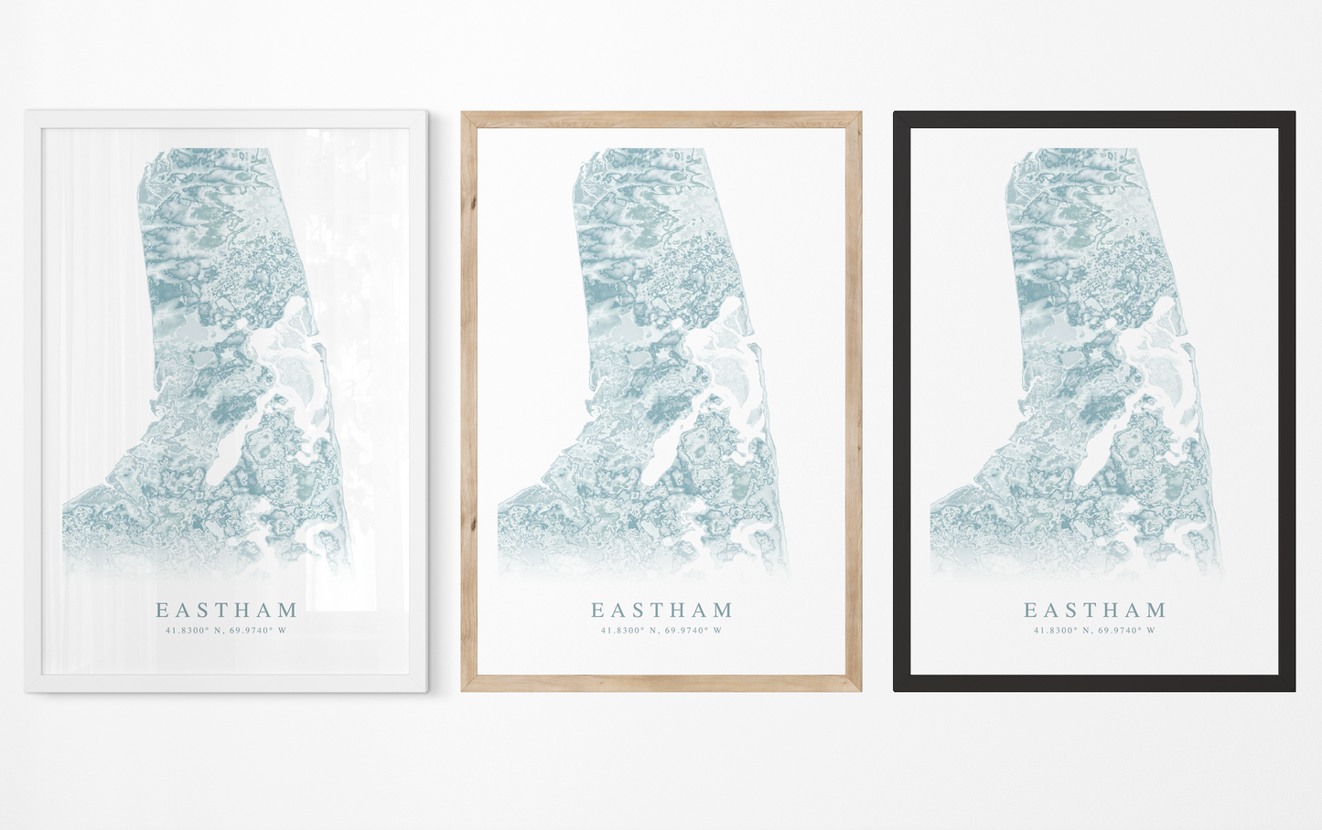 Eastham Map Print