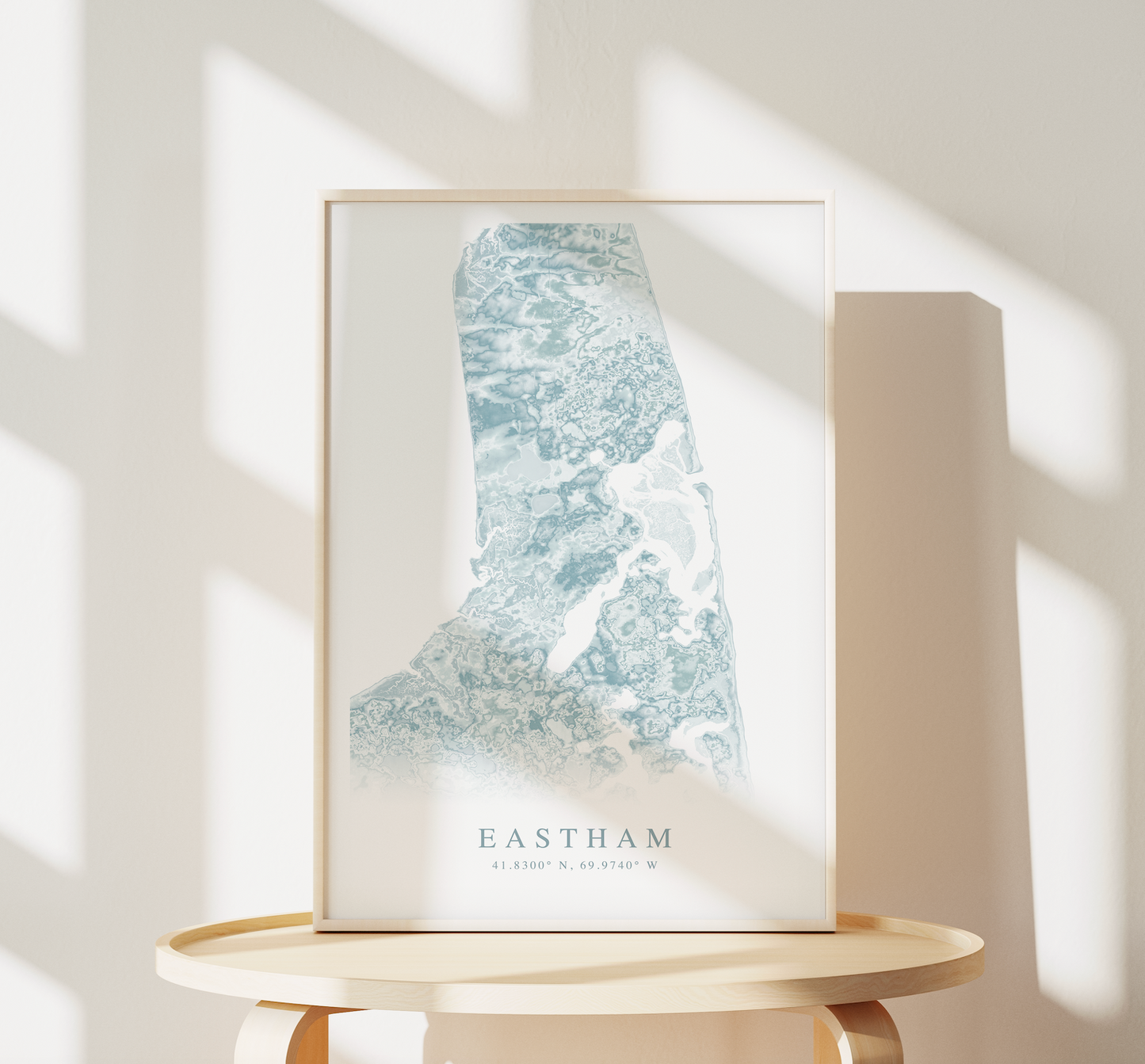 Eastham Map Print