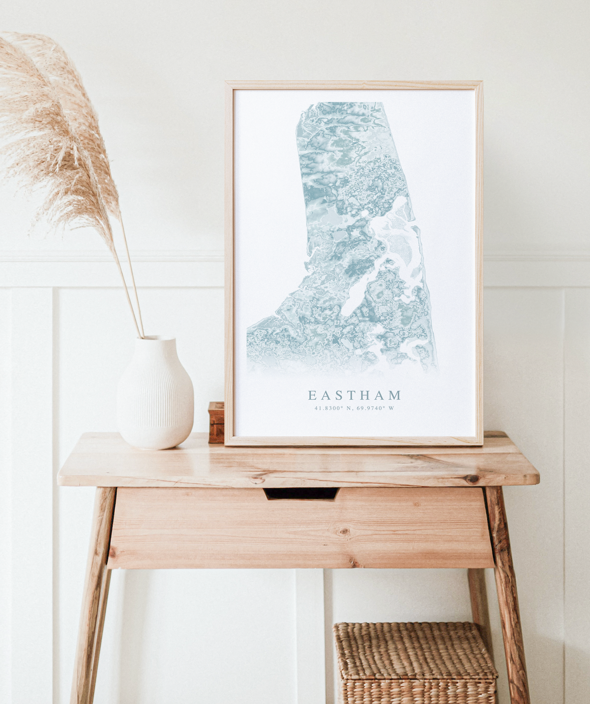 Eastham Map Print