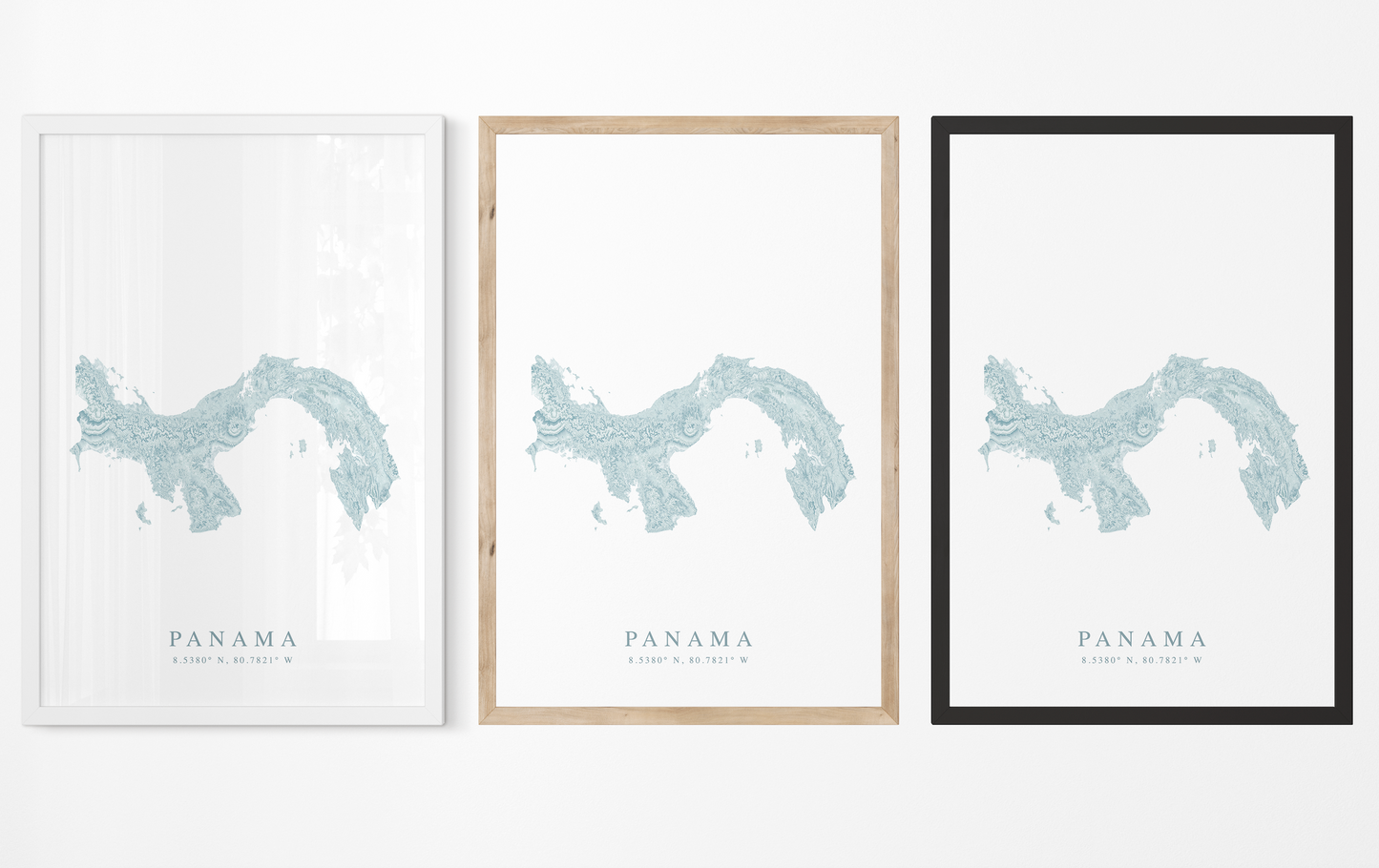 Panama Map Print