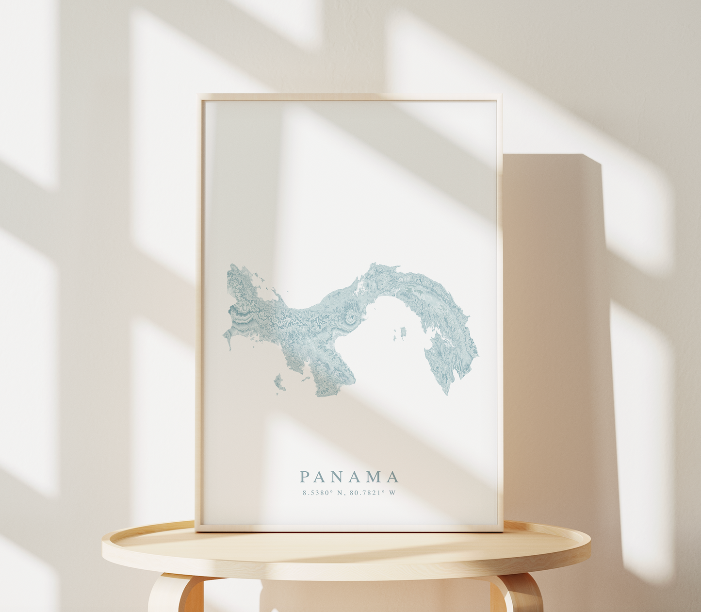 Panama Map Print