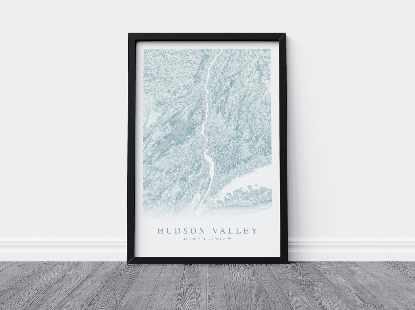 Hudson Valley Map Print